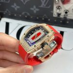 Richard Mille RM07-01 Best Replica Watches Diamonds Red Rubber Strap ZF Factory 36mm - Image 3