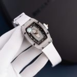 Richard Mille RM07-01 Knock Off Watches Women White Automatic Movement ZF Factory 36mm