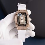 Richard Mille RM07-01 Replica Watches Women White Automatic Movement ZF Factory 36mm