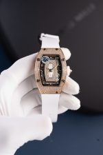 Richard Mille RM07-01 Replica Watches Women White Automatic Movement ZF Factory 36mm