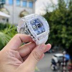 Richard Mille Replica Watch RM26-01 Tourbillon Sapphire Motifs Panda 43mm - Image 3