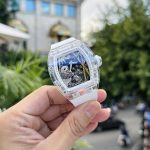 Richard Mille Replica Watch RM26-01 Tourbillon Sapphire Motifs Panda 43mm - Image 2