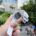 Richard Mille Replica Watch RM26-01 Tourbillon Sapphire Motifs Panda 43mm - Image 6