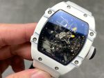 Richard Mille RM27-02 Rafael Nadal Tourbillon White Carbom Best Replica Watches 40x48mm - Image 4