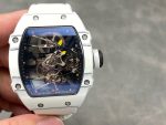Richard Mille RM27-02 Rafael Nadal Tourbillon White Carbom Best Replica Watches 40x48mm - Image 3