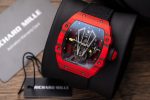 Richard Mille Replica Watch RM27-03 Tourbillon Rafael Nadal Red Carbon 44mm - Image 2