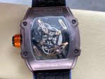Richard Mille RM27-04 Tourbillon Rafael Nadal Super Fake Watches Blue Fabric Strap 39x48mm - Image 7