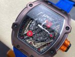 Richard Mille RM27-04 Tourbillon Rafael Nadal Super Fake Watches Blue Fabric Strap 39x48mm - Image 3