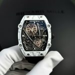 Richard Mille RM27-05 Rafael Nadal Replica Watch White Carbon Case 37.25×47.25mm