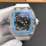 Richard Mille RM35-01 Replica Watches Case Sapphire Manual Winding 45mm