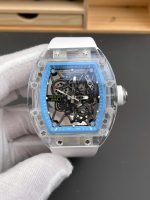 Richard Mille RM35-01 Replica Watches Case Sapphire Manual Winding 45mm