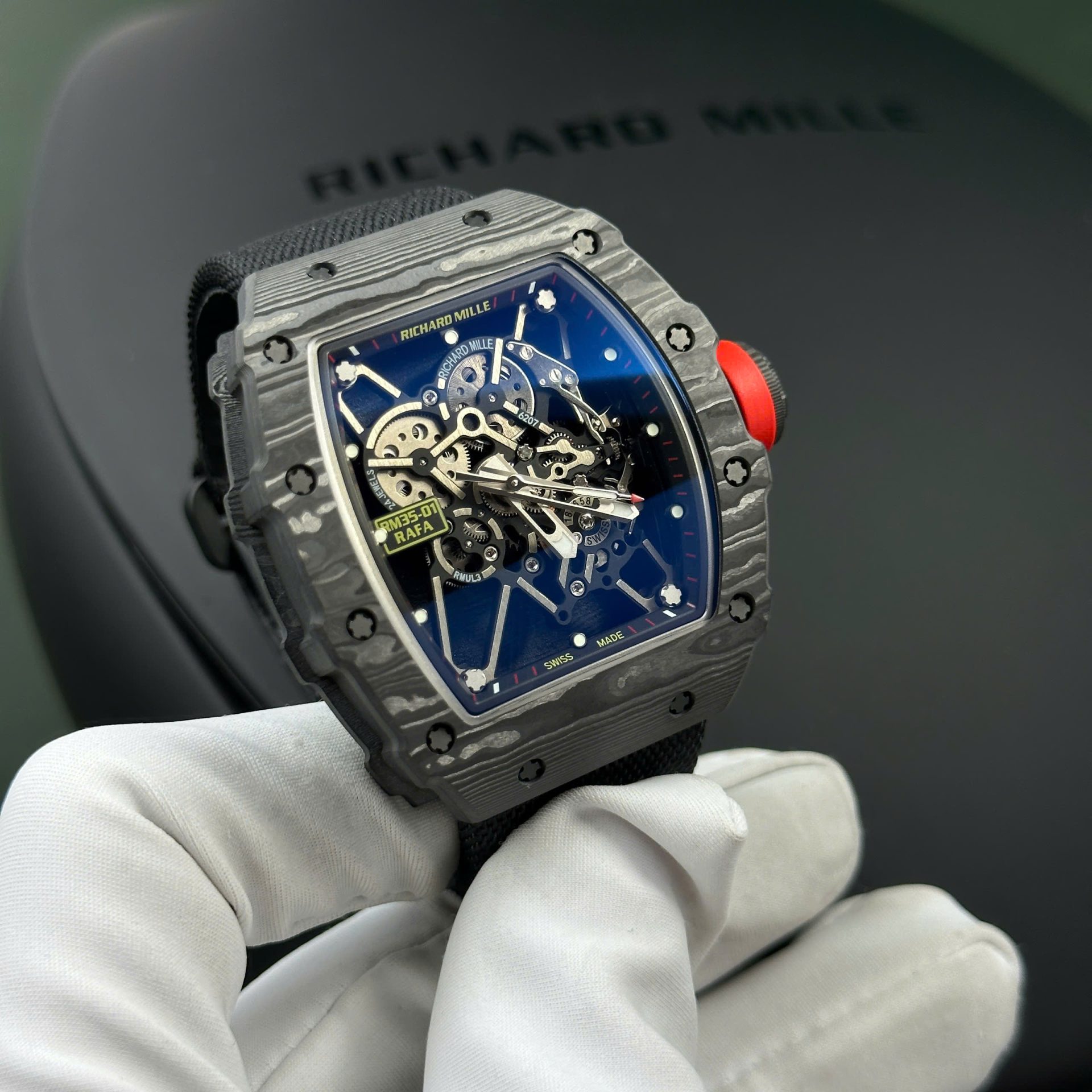 Dong-Ho-Richard-Mille-RM35-01-Replica-11-Cao-Cap-Vo-Carbon-Day-Vai-Nato-6.jpg Richard Mille RM35-01 Replica Watch Carbon Case Fabric Nato Strap BBR Factory 44.5x50mm - Image 1