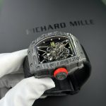 Richard Mille RM35-01 Replica Watch Carbon Case Fabric Nato Strap BBR Factory 44.5x50mm - Image 3