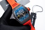 Richard Mille RM35-01 Replica 1:1 Watch Red Rubber Strap 45mm - Image 2