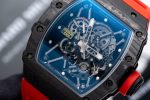 Richard Mille RM35-01 Replica 1:1 Watch Red Rubber Strap 45mm - Image 3