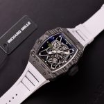 Richard Mille Replica Watch RM35-01 Carbon Rubber Strap BBR Factory 44mm - Image 2