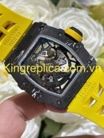 Richard Mille RM35-02 Rafael Nadal Yellow Carbon NTPT + Vaucher Exclusive Customization Watch 44.5×49.94mm - Image 7