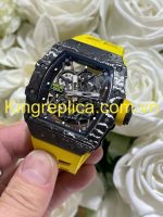 Richard Mille RM35-02 Rafael Nadal Yellow Carbon NTPT + Vaucher Exclusive Customization Watch 44.5×49.94mm - Image 3