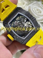 Richard Mille RM35-02 Rafael Nadal Yellow Carbon NTPT + Vaucher Exclusive Customization Watch 44.5×49.94mm - Image 8