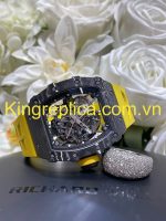 Richard Mille RM35-02 Rafael Nadal Yellow Carbon NTPT + Vaucher Exclusive Customization Watch 44.5×49.94mm - Image 2
