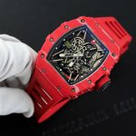 Richard Mille RM35-02 Replica 11 Watch Carbon Fiber Red 45mm - Image 3