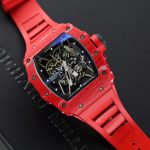 Richard Mille RM35-02 Replica 11 Watch Carbon Fiber Red 45mm