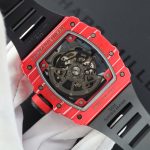 Richard Mille RM35-02 Knock Off Watches Red Carbon Frame Automatic Movement 45mm - Image 9
