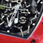 Richard Mille RM35-02 Knock Off Watches Red Carbon Frame Automatic Movement 45mm - Image 7