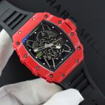 Richard Mille RM35-02 Knock Off Watches Red Carbon Frame Automatic Movement 45mm - Image 4