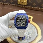 Richard Mille RM35-03 Rafael Nadal Blue Quartz TPT Luxury Imitation Watches 43.2x50mm