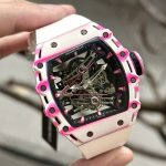 Richard Mille Replica Watch RM38-02 Tourbillon Rubber Strap 43.7mm - Image 4