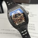 Richard Mille Replica Watch RM47 Samurai Ceramic Rubber Strap 42.7mm - Image 3