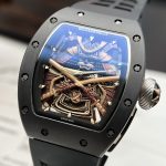 Richard Mille Replica Watch RM47 Samurai Ceramic Rubber Strap 42.7mm - Image 5