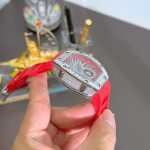 Richard Mille RM51-02 Red Replica Watches Automatic Movement Rubber Strap 40mm - Image 4