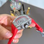 Richard Mille RM51-02 Red Replica Watches Automatic Movement Rubber Strap 40mm - Image 3