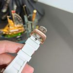 Richard Mille RM51-02 White Dial Imitation Watches Automatic Movement Rubber Strap 40mm - Image 7