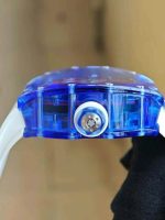Richard Mille RM52-03 Paris Saint-Germain Tourbillon Replica Watch Bark Sapphire Blue 40x48mm - Image 4