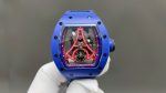 Richard Mille Best Copies Watch RM52-03 Paris Saint-Germain Tourbillon Ceramic Blue 40x48mm - Image 2