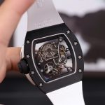 Richard Mille RM61-01 Replica Watches Black Ceramic Case Rubber Strap 50.2×42.7mm - Image 7