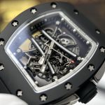 Richard Mille RM61-01 Knock Off Watches Black Ceramic Case Manual Winding Movement 50.2×42.7mm - Image 5