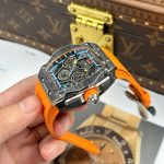 Richard Mille RM65-01 Orange Knock Off Watches Rubber Strap 44.5×49.9mm - Image 7
