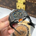 Richard Mille RM65-01 Carbon Replica Watches Black Rubber Strap 44.5×49.9mm - Image 7