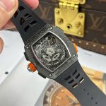 Richard Mille RM65-01 Carbon Replica Watches Black Rubber Strap 44.5×49.9mm - Image 9