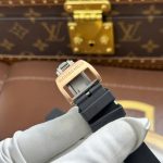 Richard Mille RM67-01 Imitation Watches Case Rose Gold Full Moissanite Diamonds Custom 38.7×47.5mm - Image 14