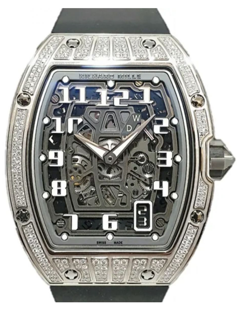 Dong-Ho-Richard-Mille-RM67-01-Skeleton-Extra-Flat-Diamond-Pave-Tuy-Chinh-Sieu-Mong-387mm-1.jpg Richard Mille RM67-01 Skeleton Dial Ultra-Thin Customs Natural Diamonds Best Refined 38.7mm - Image 1