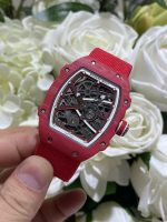 Richard Mille RM67-02 Red Carbon Best Replica Watch Weight 37 Grams 38.7×47.52mm - Image 4
