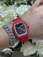 Richard Mille RM67-02 Red Carbon Best Replica Watch Weight 37 Grams 38.7×47.52mm - Image 5