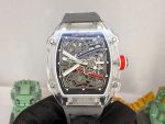 Richard Mille RM67-02 Customized Sapphire Best Replica Watches Automatic Movement 38.7×47.52mm