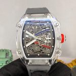 Richard Mille RM67-02 Customized Sapphire Best Replica Watches Automatic Movement 38.7×47.52mm