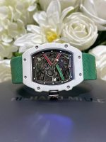 Richard Mille RM67-02 White Carbon Best Replica Watches Weight 37 Grams 38.7×47.52mm